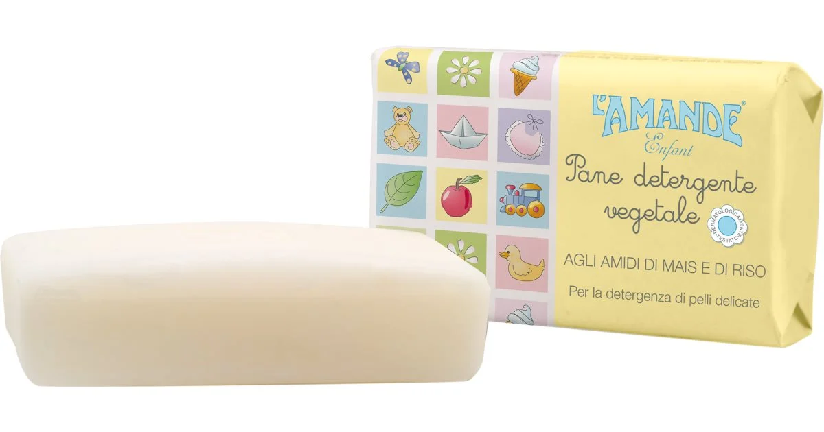 L'Amande Sapone Solido Detergente 100 G
