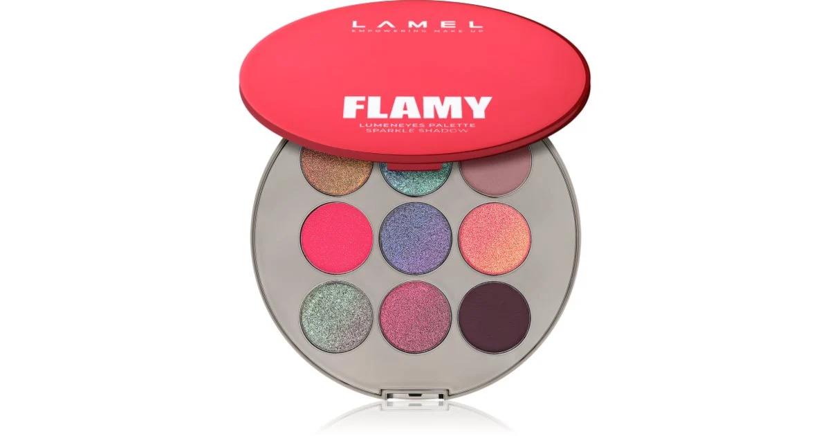 Lamel Flamy Lumeneyes Palette Di Ombretti 9 G