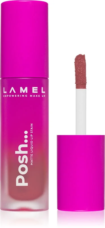 Lamel Posh Stain Rossetto Liquido Matte Lunga Tenuta Colore 402 4 G
