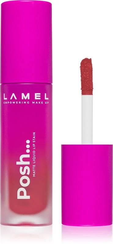 Lamel Posh Stain Rossetto Liquido Matte Lunga Tenuta Colore 405 4 G