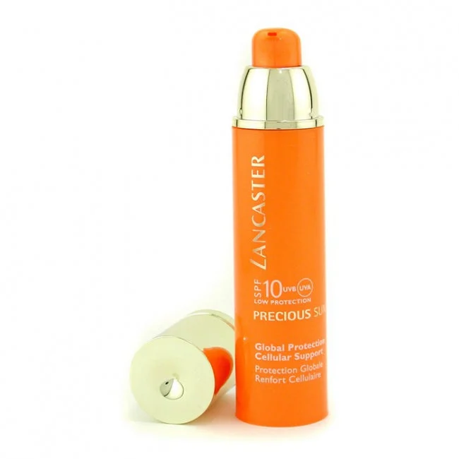 Lancaster Precious Crema solare anti-età per viso/collo e décolleté SPF 10 50 ml
