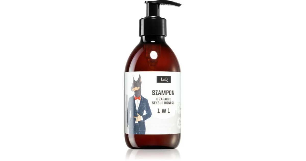 Laq Doberman Shampoo Detergente Effetto Idratante 300 Ml