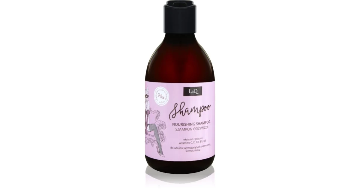 Laq Kitten Peony Shampoo Nutriente 300 Ml