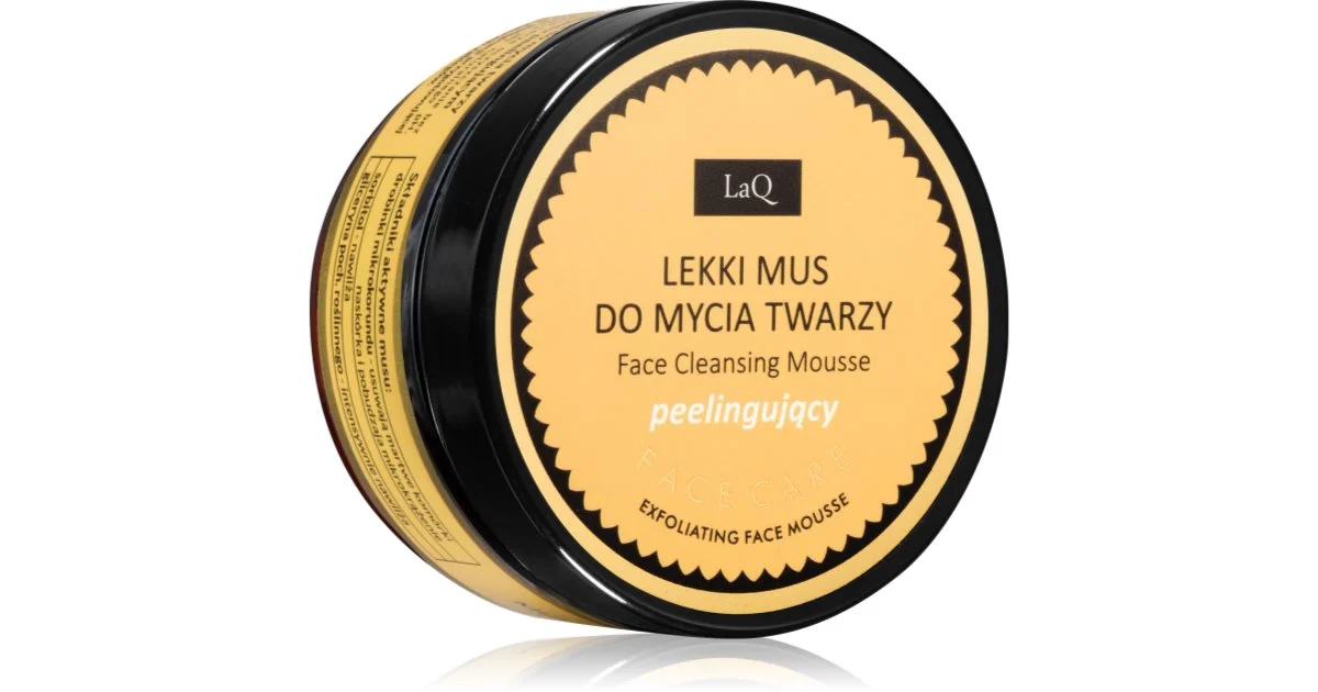 Laq Wash Mousse Detergente Esfoliante 70 G