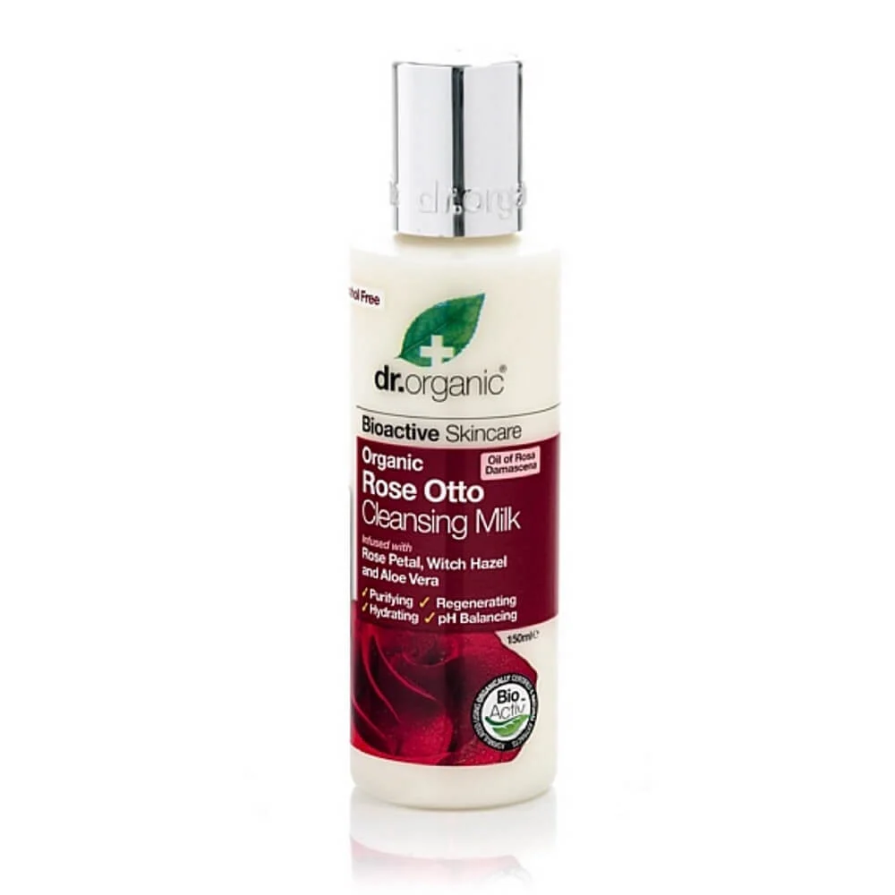 DR ORGANIC Rosa – Cleansing Milk | Latte Detergente