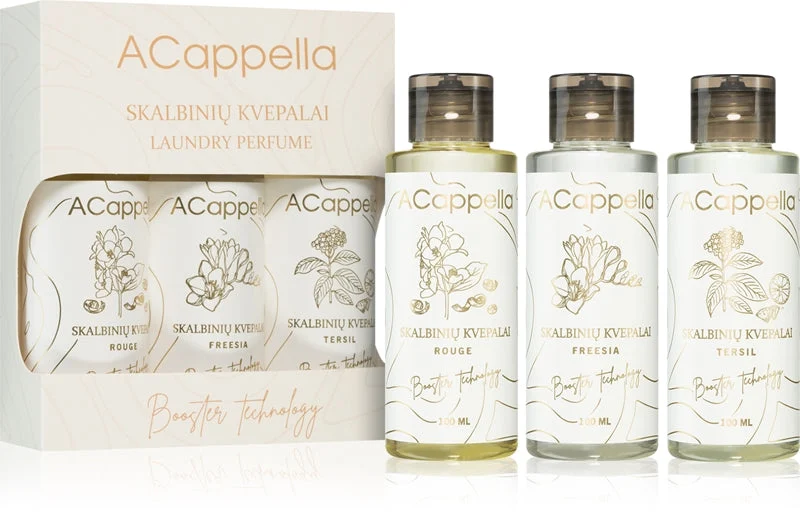 Acappella Laundry Parfume Profuma Biancheria 3× 100 Ml