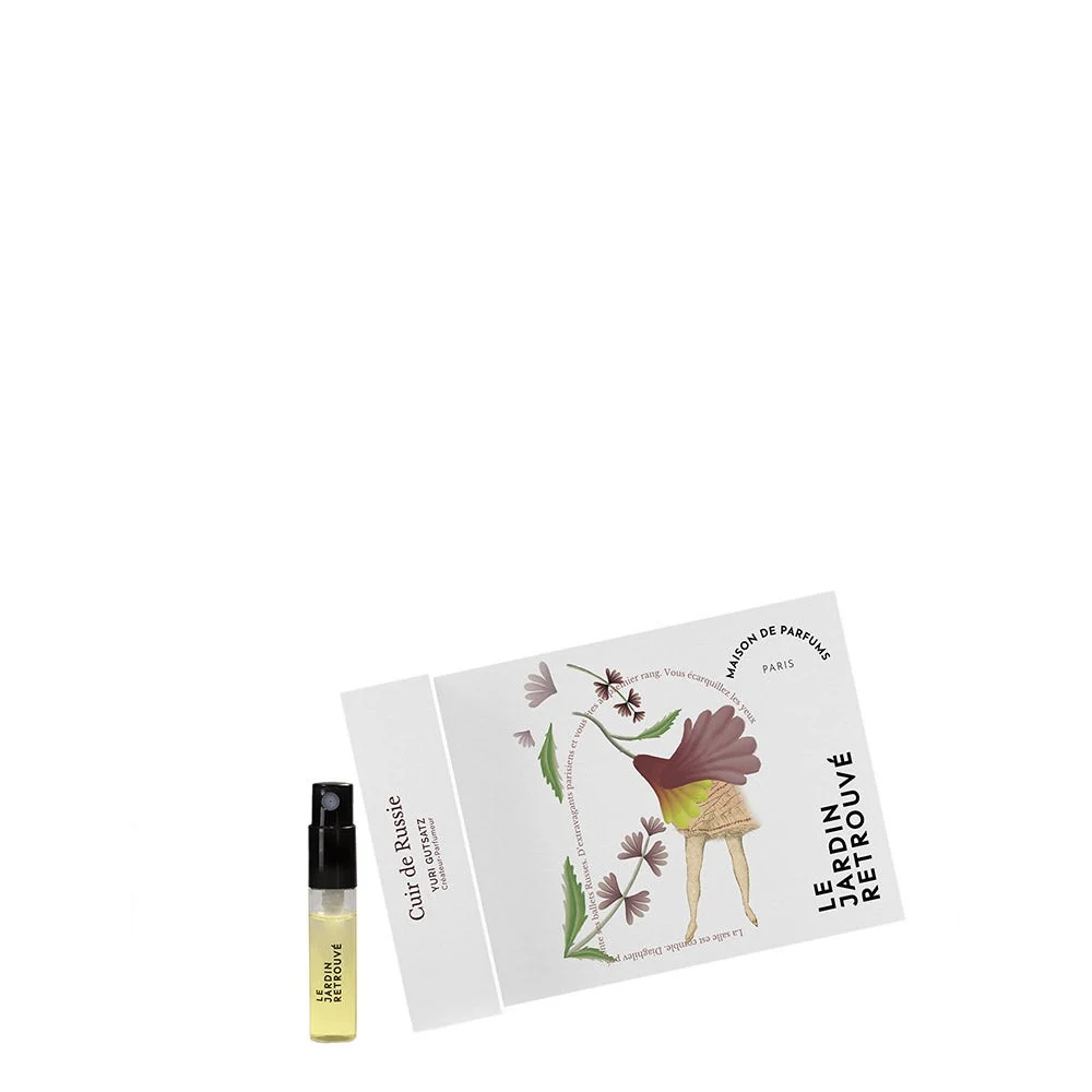Le jardin retrouve Cuir de Russie Eau de Parfum 3 ml