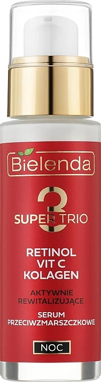 Siero viso da notte antirughe