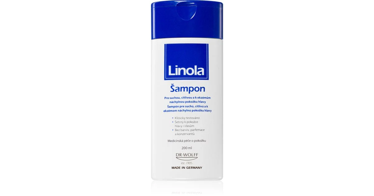 Linola Shampoo Per Cuoi Capelluti Sensibili E Irritati 200 Ml