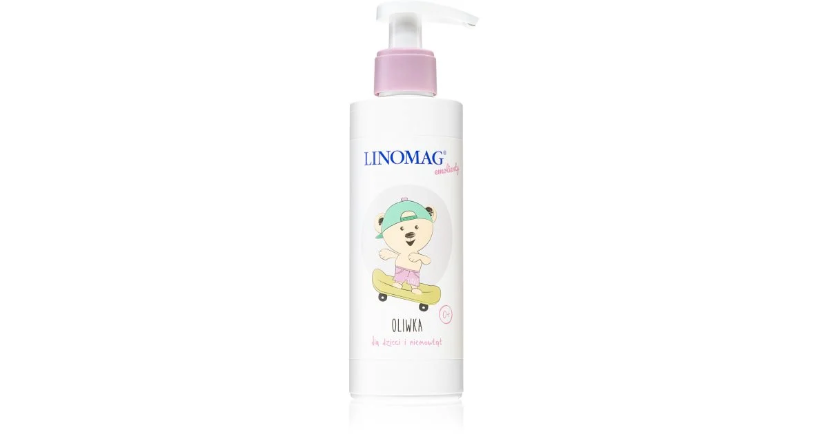 Linomag Emolienty olio corpo per neonati 200 ml