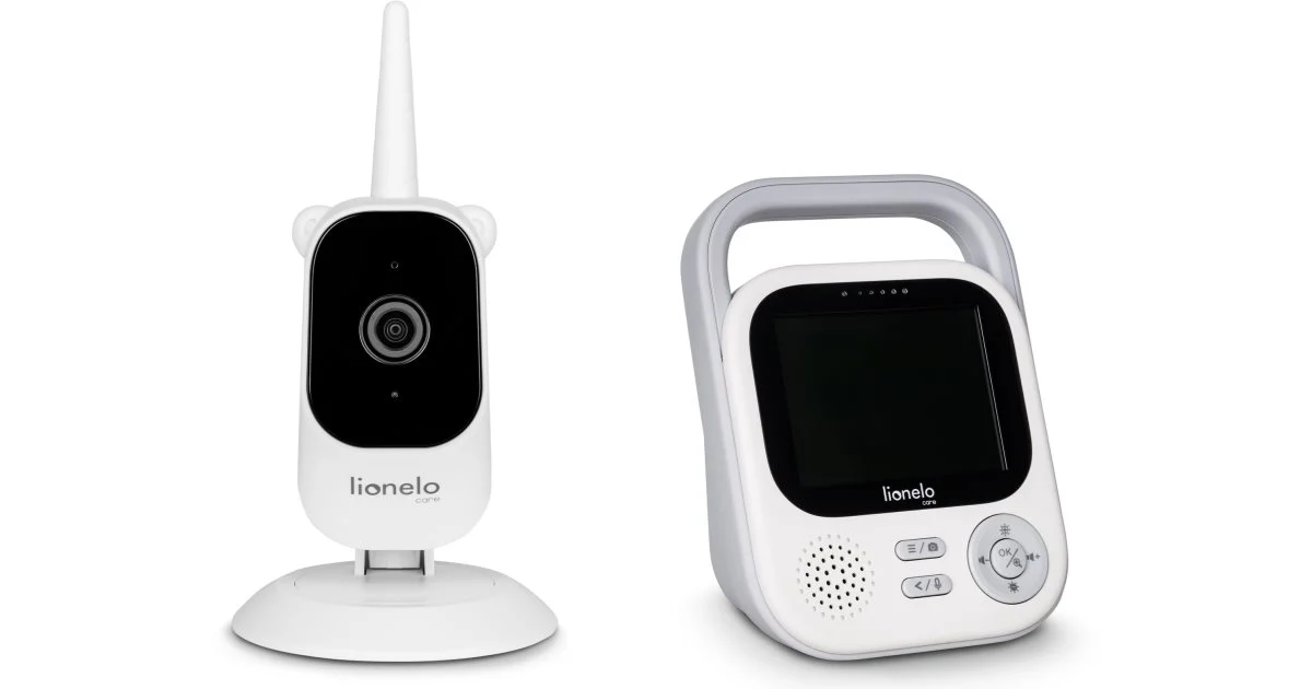 Lionelo Care Babyline 3.2 video baby monitor bianco