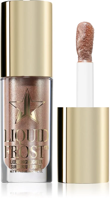 Jeffree Star Cosmetics Liquid Frost illuminante liquido con applicatore colore Exotic Gold 4,3 ml