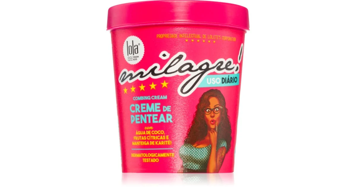 Lola Cosmetics Milagre balsamo idratante per capelli 450 g