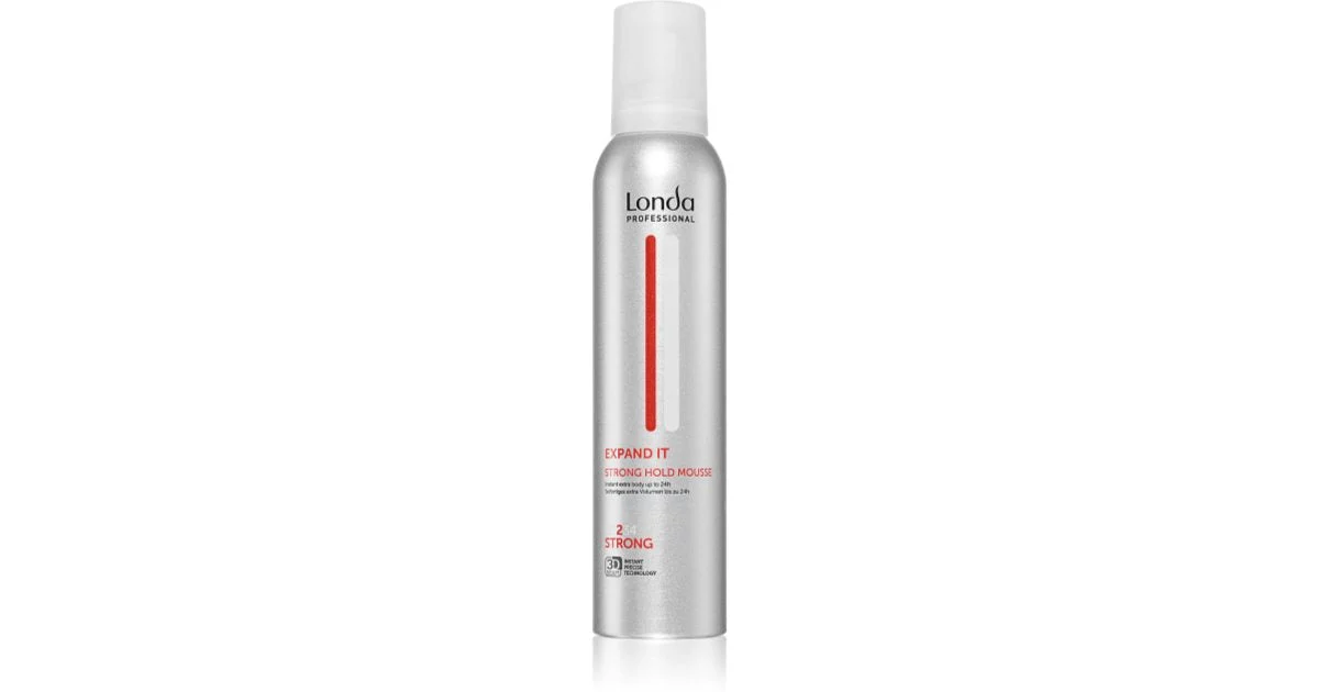 Londa Expand It Hold Mousse fissante forte per capelli, 200 ml