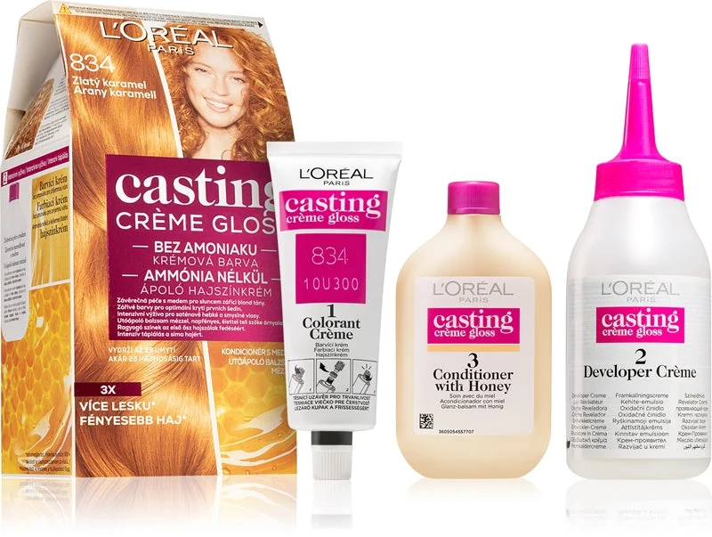 Hair-Casting Crème Gloss - Tonalità: 834 Gold Caramel