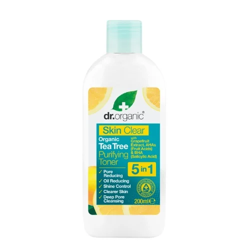 DR ORGANIC Skin Clear – Purifying Toner | Tonico Viso Purificante