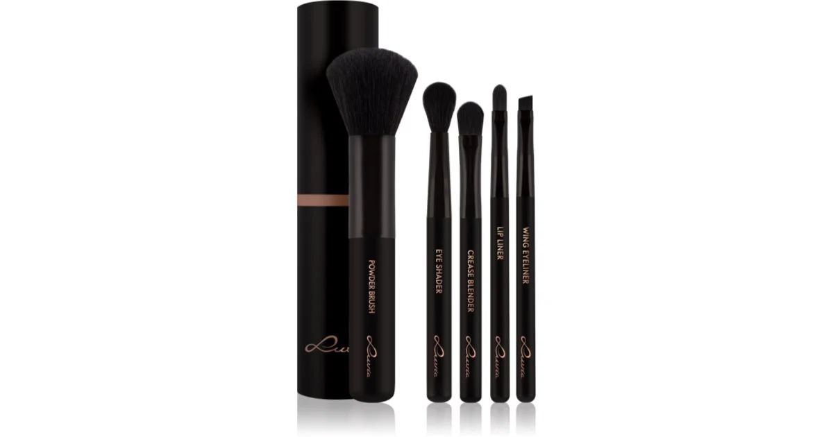 Luvia Cosmetics Set Espresso set di pennelli da viaggio
