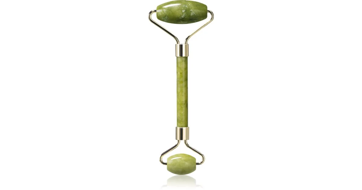 Zoë Ayla Luxurious Jade Crystal rullo per massaggi per il viso