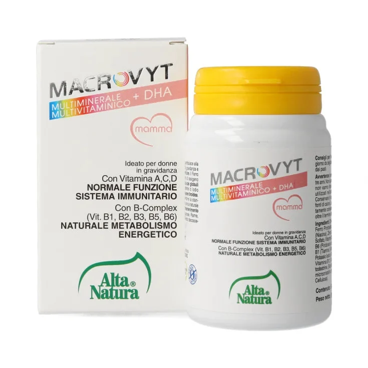 Macrovyt Multiminerale Multivitamico Dha Alta Natura 60 Capsule