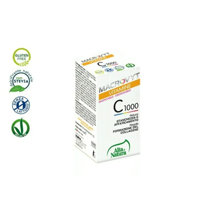 Macrovyt Vitamina C1000 Alta Natura 30 Compresse