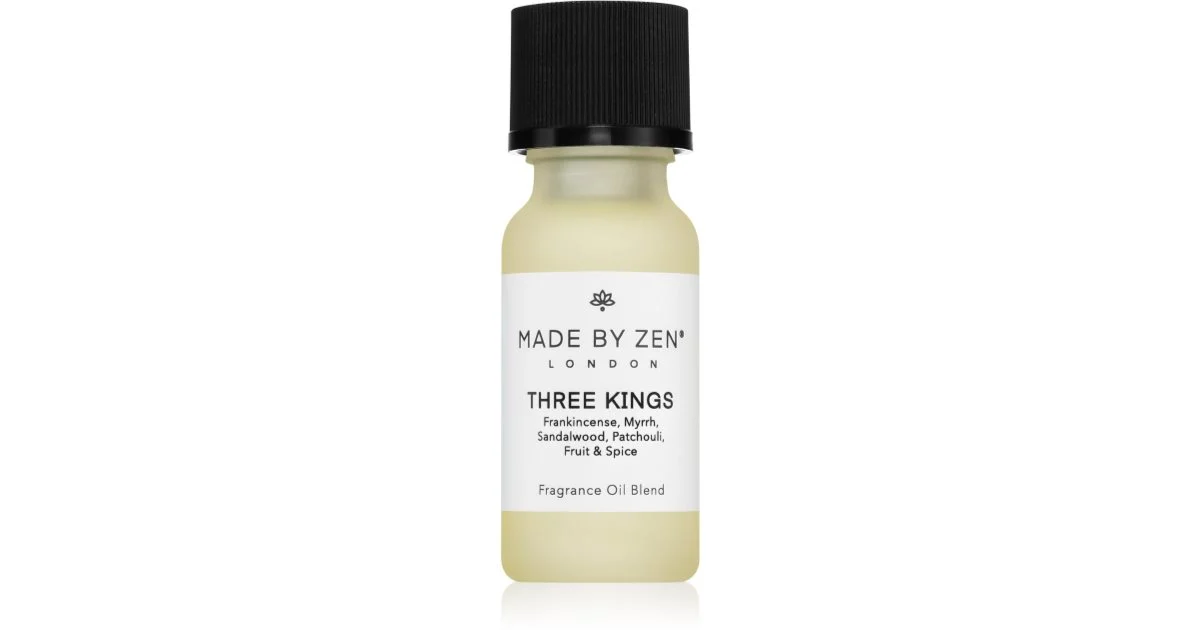 MADE BY ZEN Signature Three Kings olio profumato 15 ml