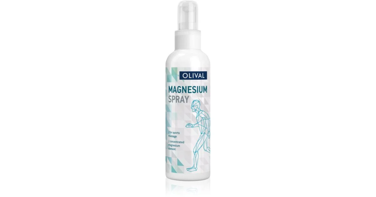 Olival Magnesium olio al magnesio per rigenerare i muscoli in spray 100 ml