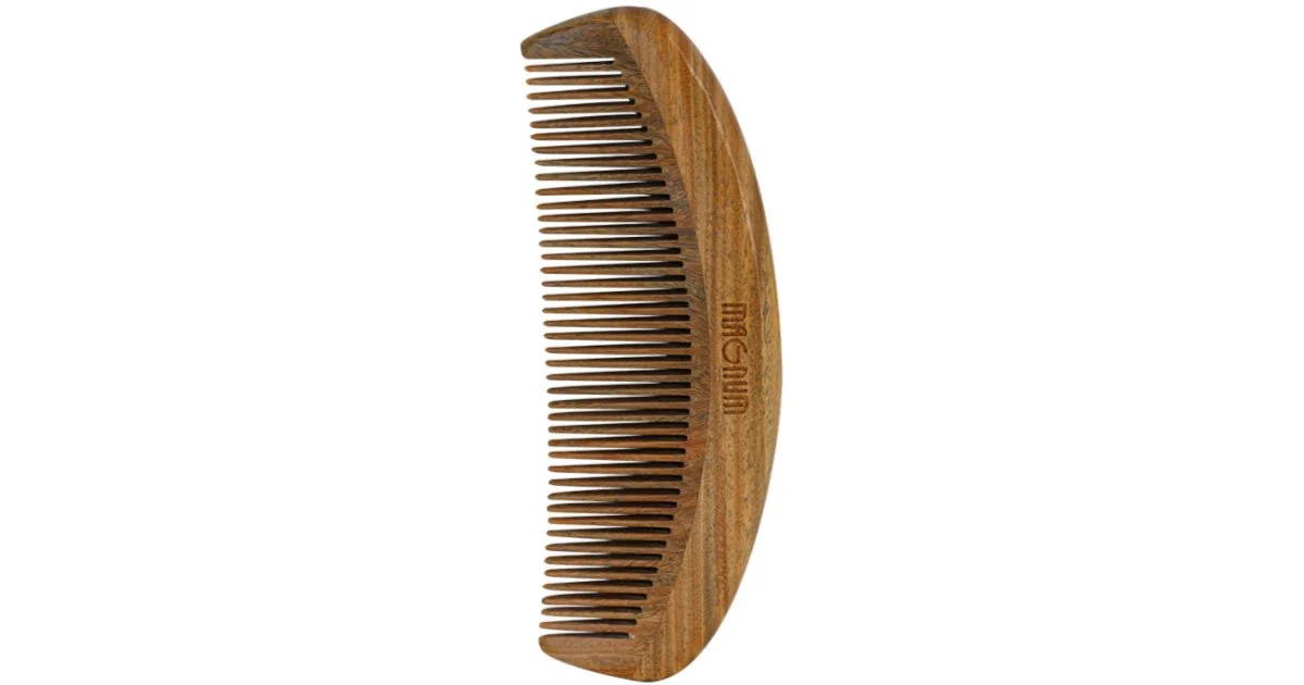 Magnum Natural pettine in legno di guaiaco 304 14.5 cm