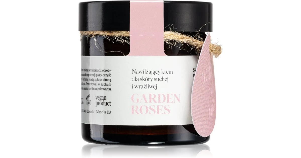 Make Me BIO Garden Roses crema idratante per pelli secche e sensibili 60 ml