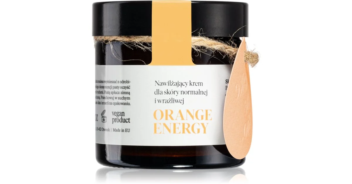 Make Me BIO Orange Energy crema idratante per pelli normali e sensibili 60 ml