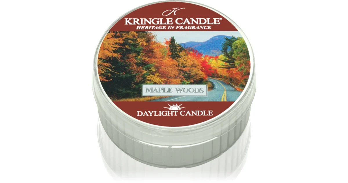 Kringle Candle Maple Woods candela scaldavivande 42 g