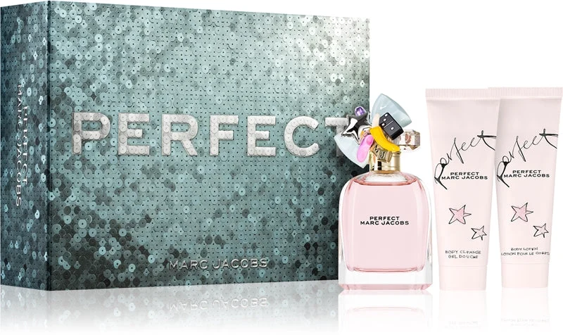 Marc Jacobs Perfect confezione regalo da donna eau de parfum 100ml + latte corpo 75ml + gel doccia 75ml
