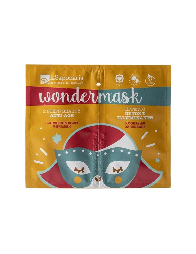 LA SAPONARIA Wondermask – Maschera 2 Steps Beauty Antiage