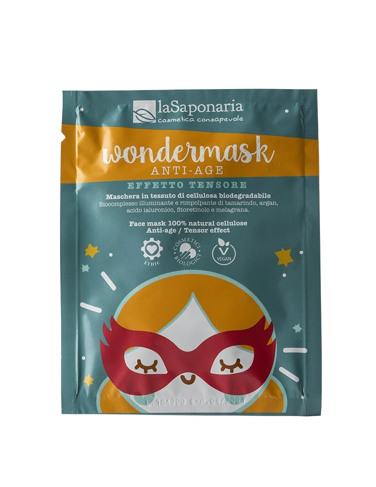 LA SAPONARIA Wondermask – Maschera in Tessuto Antiage