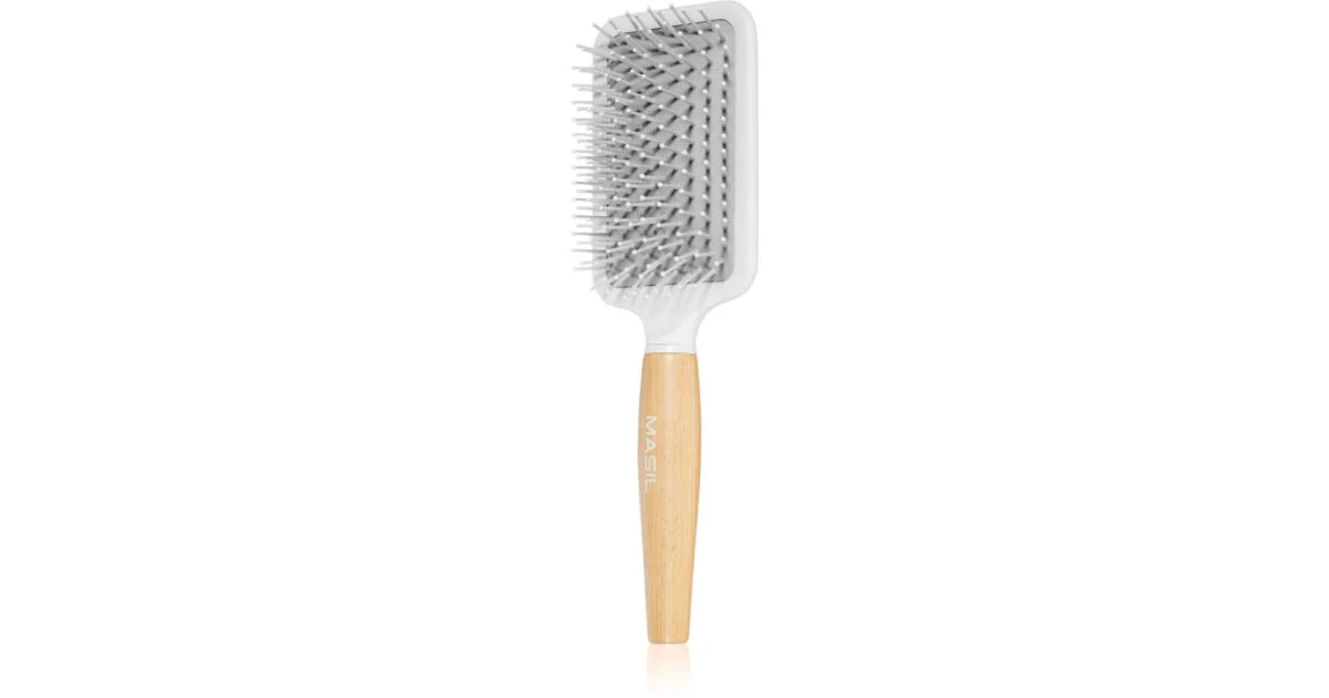 MASIL Wooden Paddle spazzola in legno per capelli