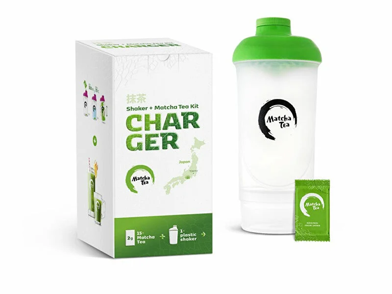 Matcha tea Set Matcha Tea Charger Z500 BIO 15 x 2 g