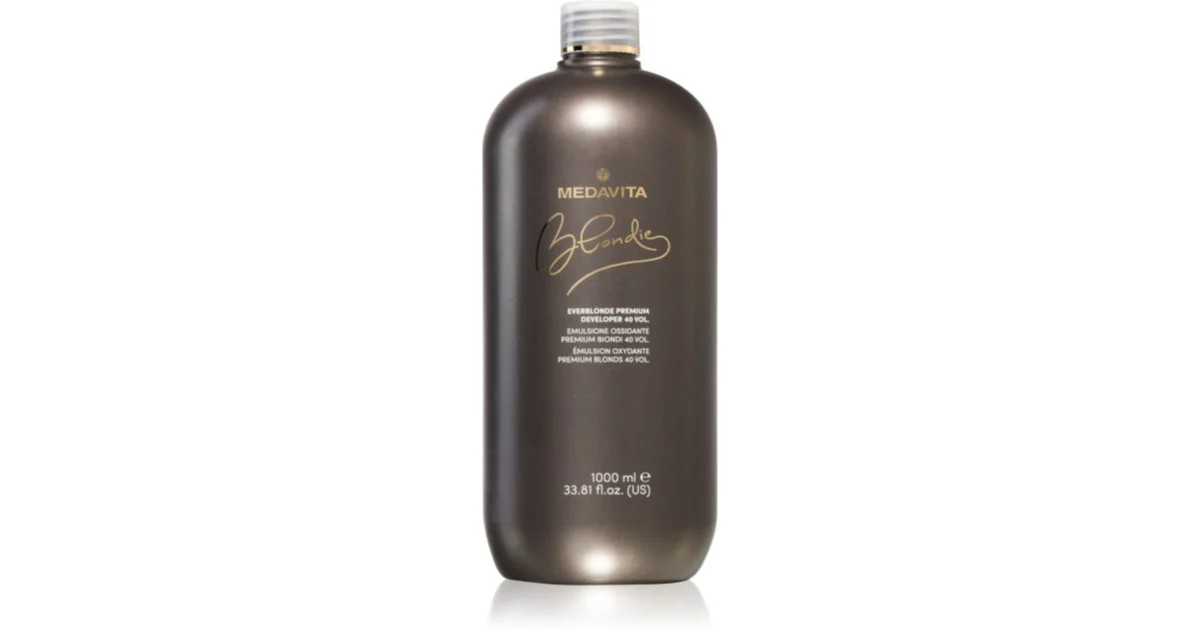 Medavita Blondie Everblonde Premium attivatore di tinte per capelli biondi 1000 ml