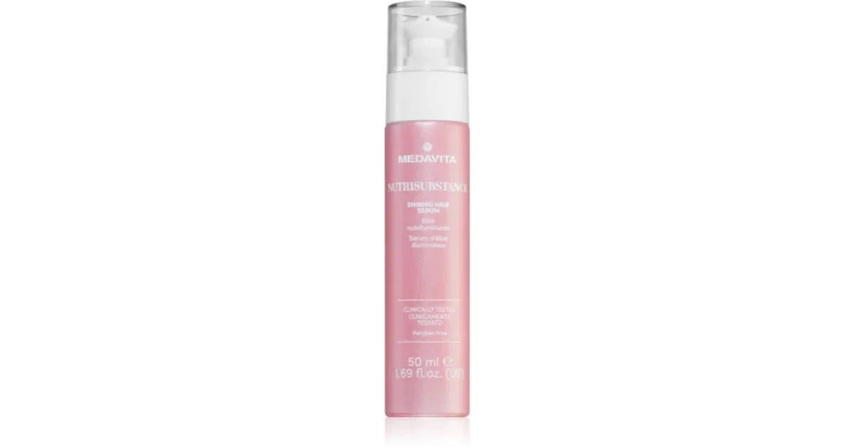 Medavita Nutrisubstance siero per capelli per capelli più forti e luminosi 50 ml