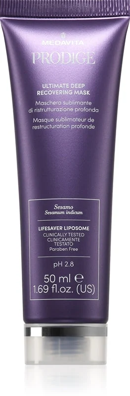 Medavita Prodige Ultimate maschera ristrutturante per capelli 50 ml