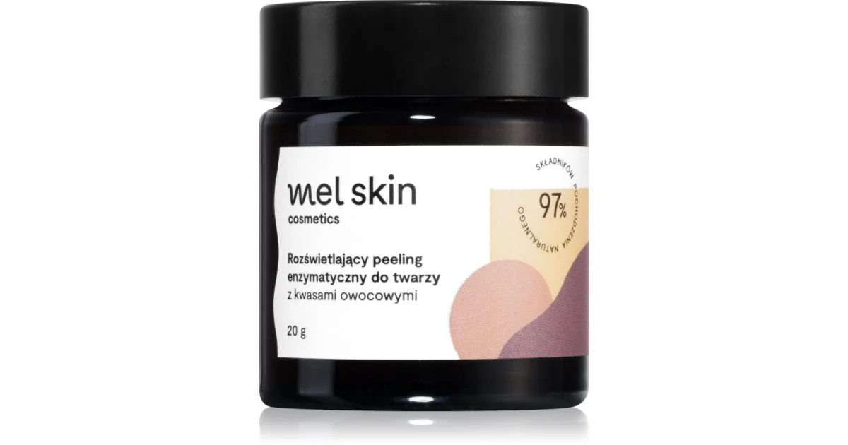 Mel Skin scrub con enzimi per una pelle luminosa e liscia 20 g
