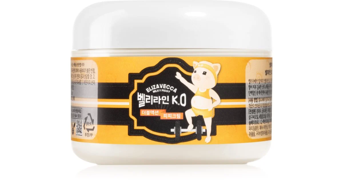 Elizavecca Milky Piggy Belly Line K.O Double Action crema rassodante per zone problematiche 100 ml