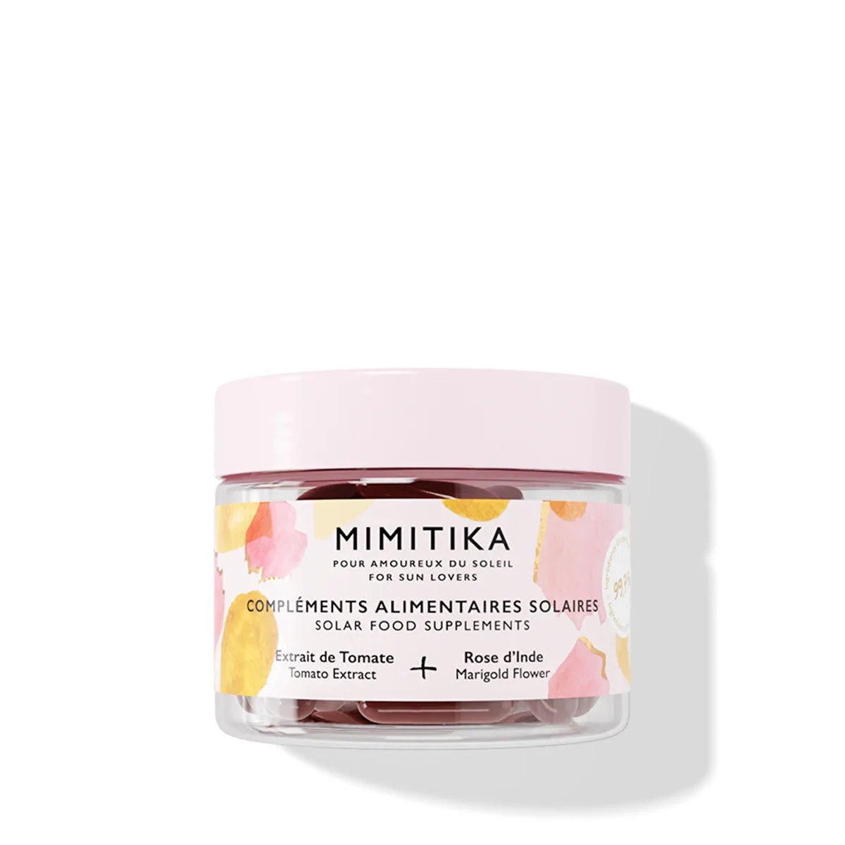 Mimitika Solar Food Extrait De Tomate & Rose D'Inde Integratori solari da giorno 25 g