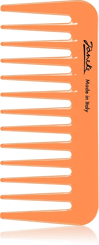 Janeke Mini With Wide Teeth pettine per tutti i tipi di capelli arancio