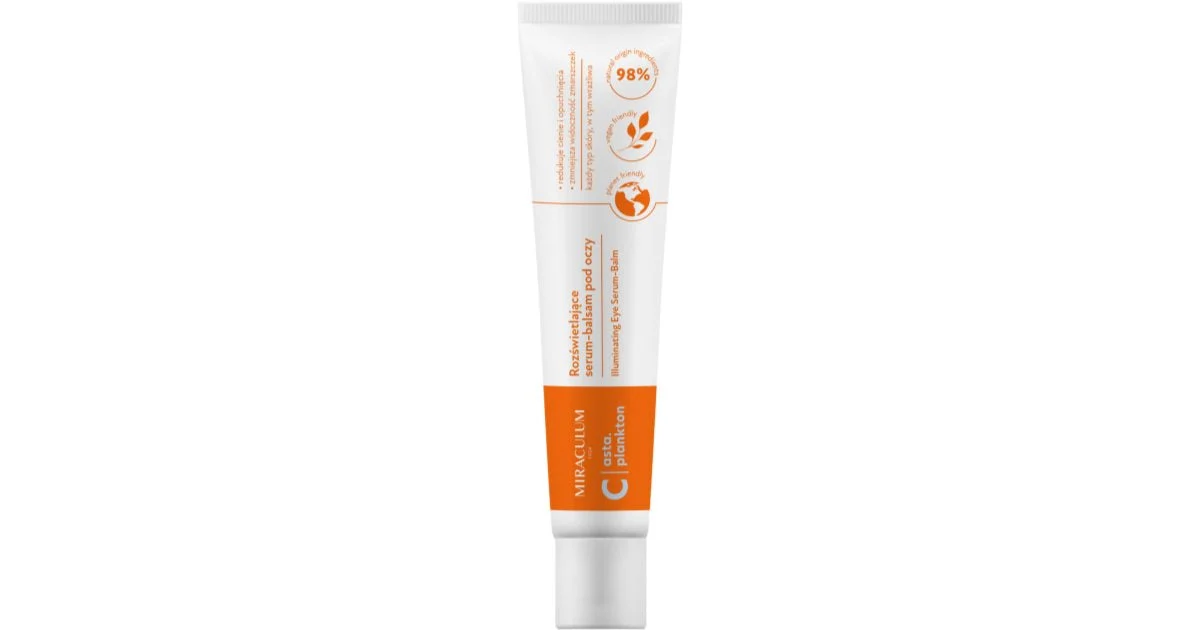 Miraculum Asta Plankton C crema occhi illuminante contro gonfiori e occhiaie 20 ml