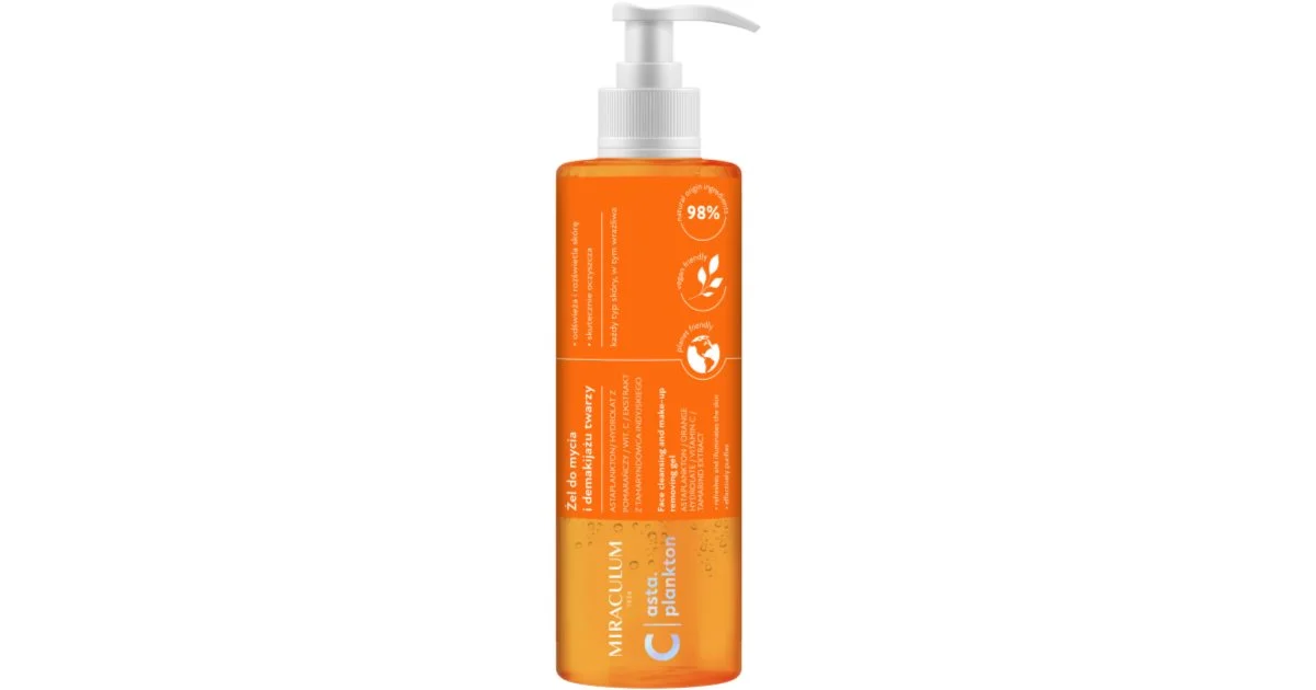 Miraculum Asta Plankton C gel struccante detergente 200 ml