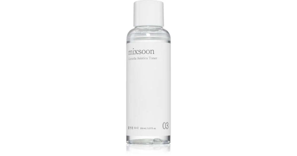 mixsoon Centella Asiatica lozione tonica lenitiva viso effetto idratante 150 ml