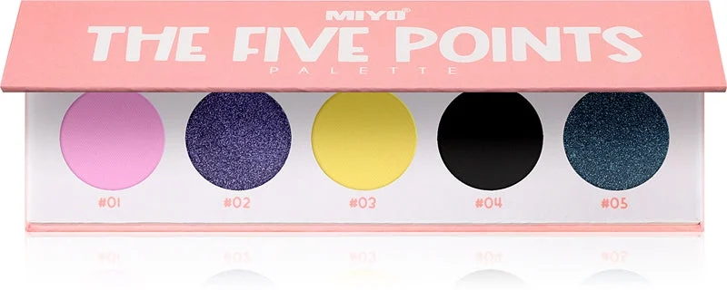 Miyo The five points palette di ombretti colore 26 Make it funky eyes