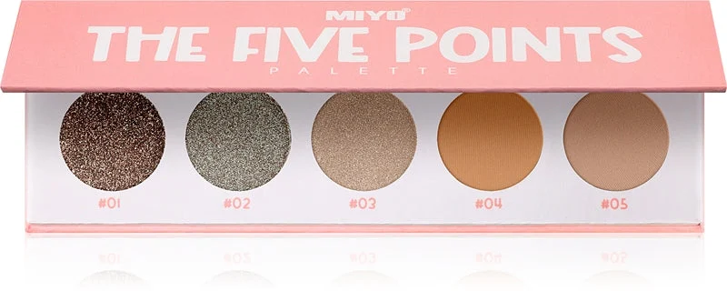 Miyo The five points palette di ombretti colore 15 Consequences
