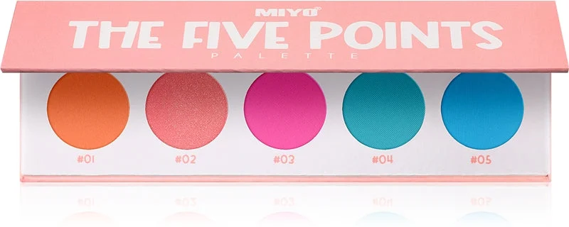 Miyo The five points palette di ombretti colore 06 Carnival