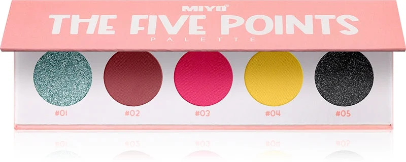 Miyo The five points palette di ombretti colore 17 Welcome to Miami