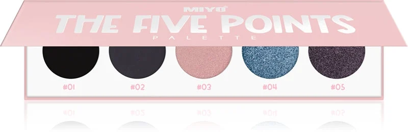 Miyo The five points palette di ombretti colore